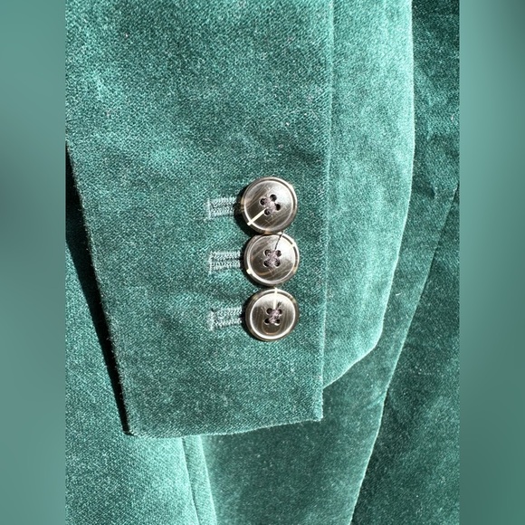 NWT Deadstock J.Crew Velveteen Emerald Green
One-Button Blazer Style BC800 Sz 4 - Picture 10 of 14
